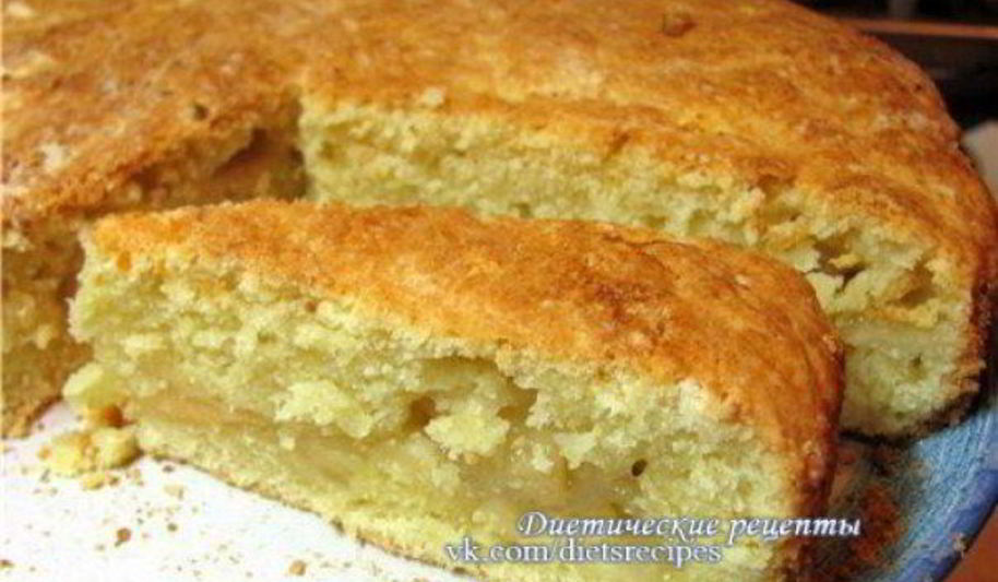 Рецепт творожно-яблочный пудинг