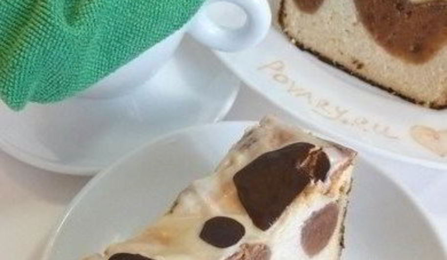 Рецепт творожный десерт с белым и черным шоколадом