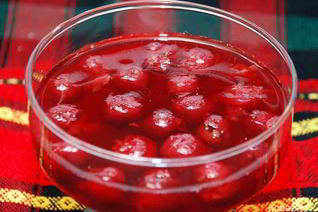 Вишневое желе