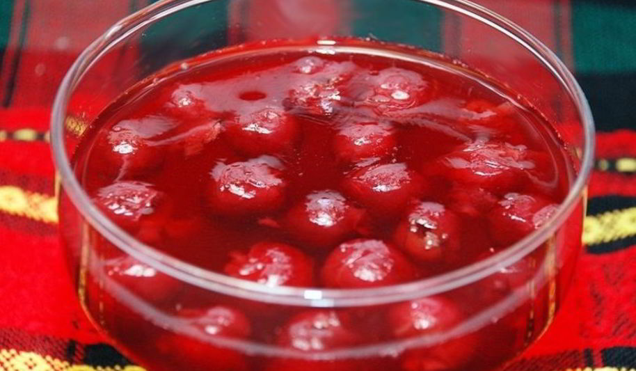 Рецепт вишневое желе