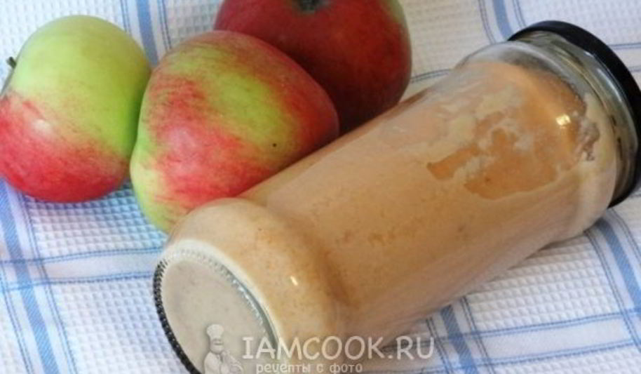 Рецепт яблочное пюре неженка