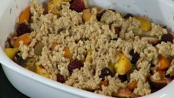 ШАГ 10. запеченные фрукты под хрустящей корочкой