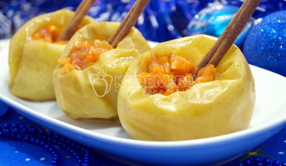 Рецепт запеченные яблоки рождественские
