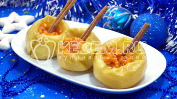 ШАГ 10. запеченные яблоки рождественские
