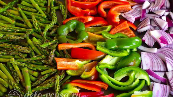 ШАГ 2. быстрый гарнир из овощей к мясу