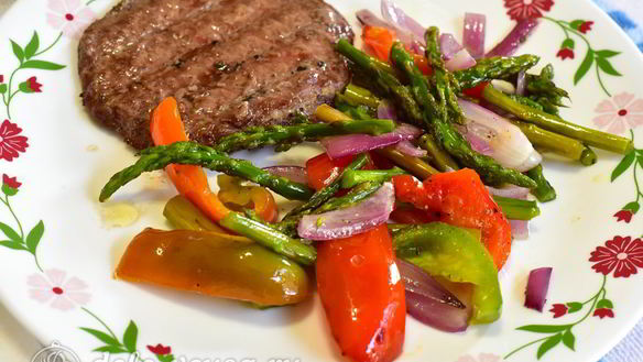 ШАГ 5. быстрый гарнир из овощей к мясу