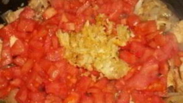 ШАГ 3. чахохбили из курицы