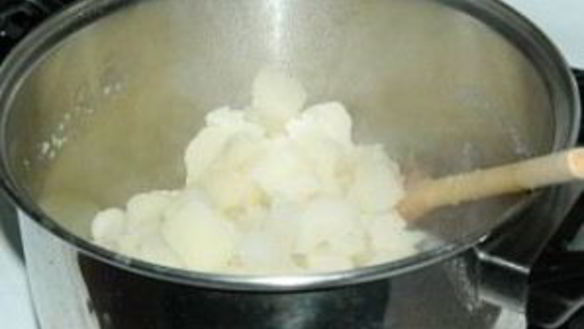 ШАГ 5. чесночное картофельное пюре