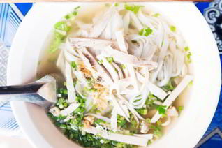 Домашняя лапша с курицей