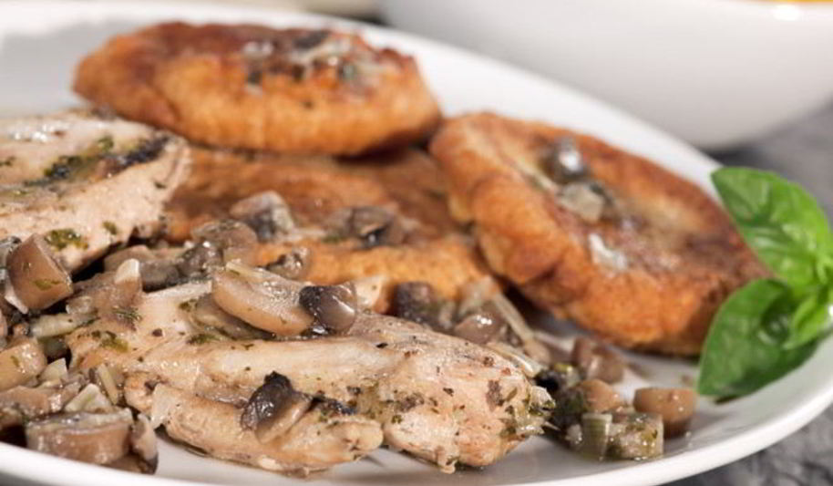 Рецепт драников с грибами