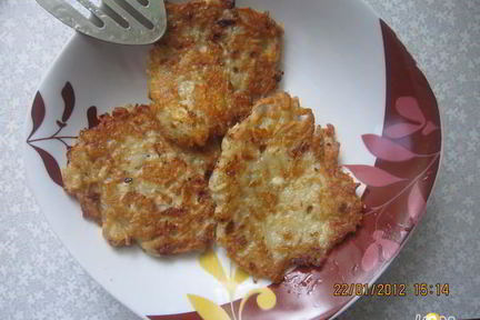 Драники с сыром