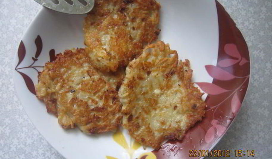 Рецепт драников с сырома