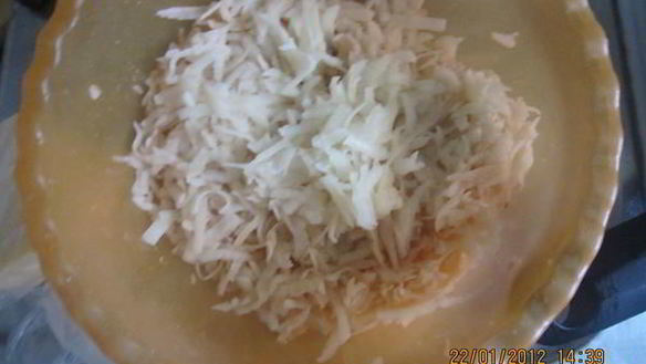 ШАГ 2. драники с сыром