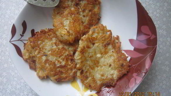 ШАГ 6. драники с сыром