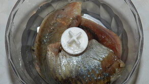 ШАГ 2. форшмак из селедки