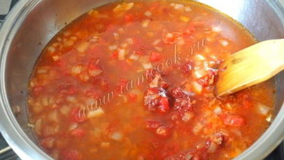 ШАГ 7. фрикадельки в томатном соусе