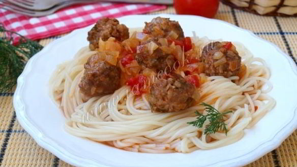 ШАГ 9. фрикадельки в томатном соусе