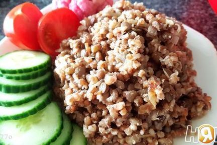 Гарнир из чечевицы с булгуром