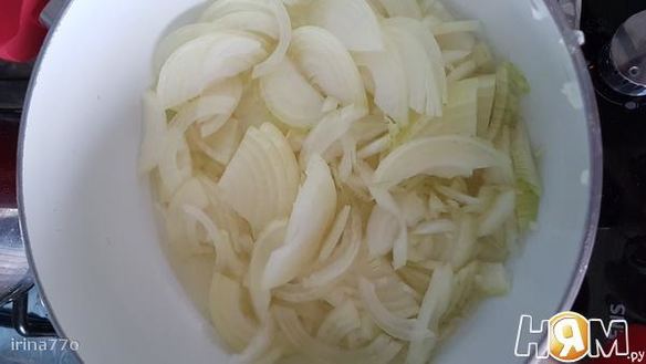 ШАГ 3. гарнир из чечевицы с булгуром