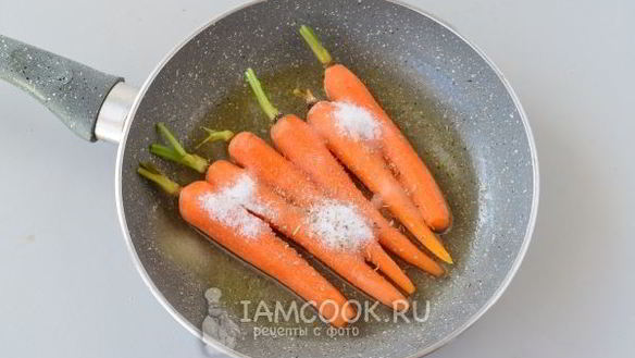 ШАГ 7. гарнир из глазированной моркови с тимьяном