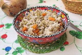 Гарнир из риса с машем