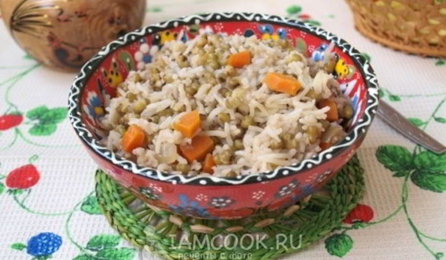 Рецепт гарнир из риса с машем