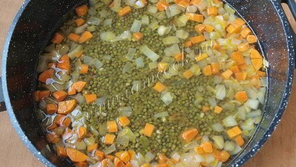 ШАГ 6. гарнир из риса с машем