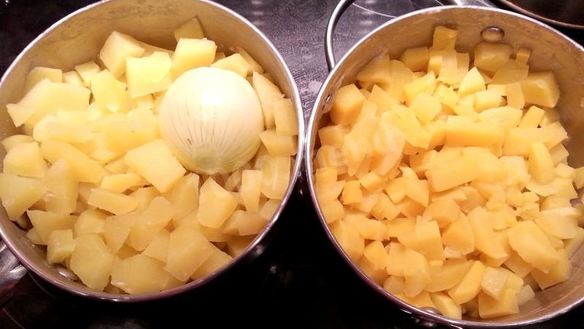 ШАГ 3. гарнир к мясным котлетам