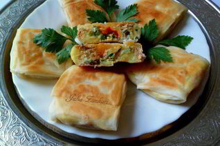 Брик — картофель с тунцом и сыром