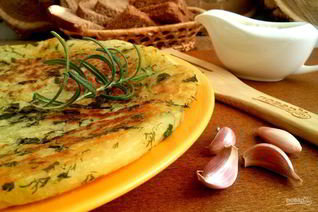 Чесночный картофель Обалденный