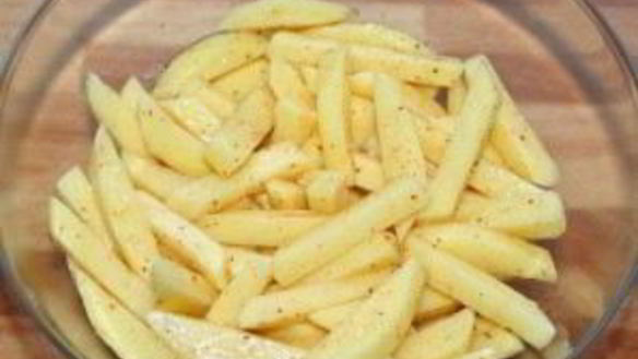 ШАГ 4. картофель фри без масла