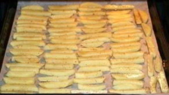 ШАГ 5. картофель фри без масла