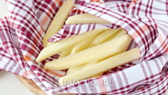 ШАГ 7. картофель фри