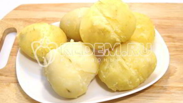 ШАГ 3. картофель с грибами в духовке