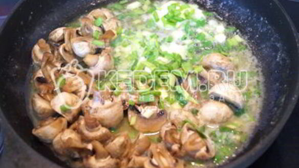 ШАГ 5. картофель с грибами в духовке