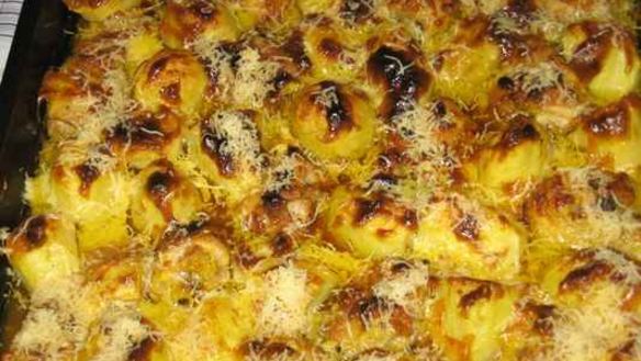 ШАГ 25. картофель с курицей в духовке