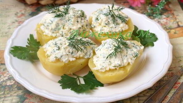 ШАГ 5. картофель с творогом