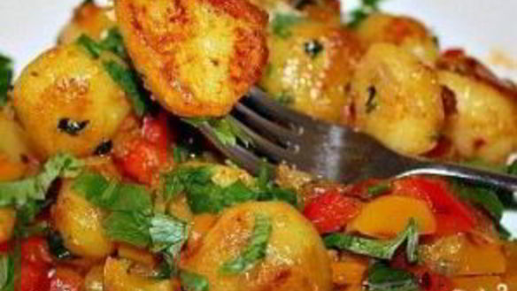 ШАГ 12. картофель в казане