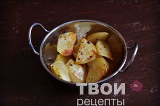 Картофель в рукаве