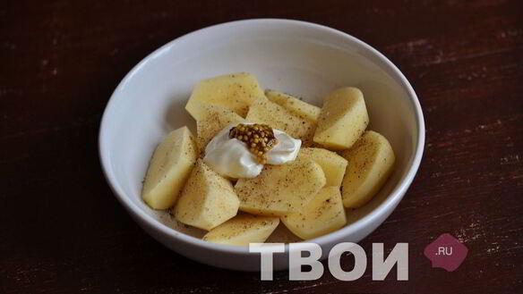 ШАГ 3. картофель в рукаве