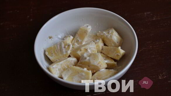 ШАГ 4. картофель в рукаве