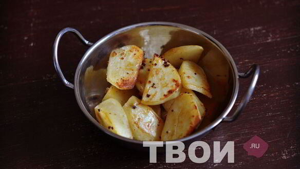 ШАГ 6. картофель в рукаве