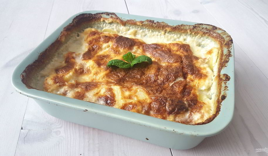 Рецепт картофель в сливках по-датски