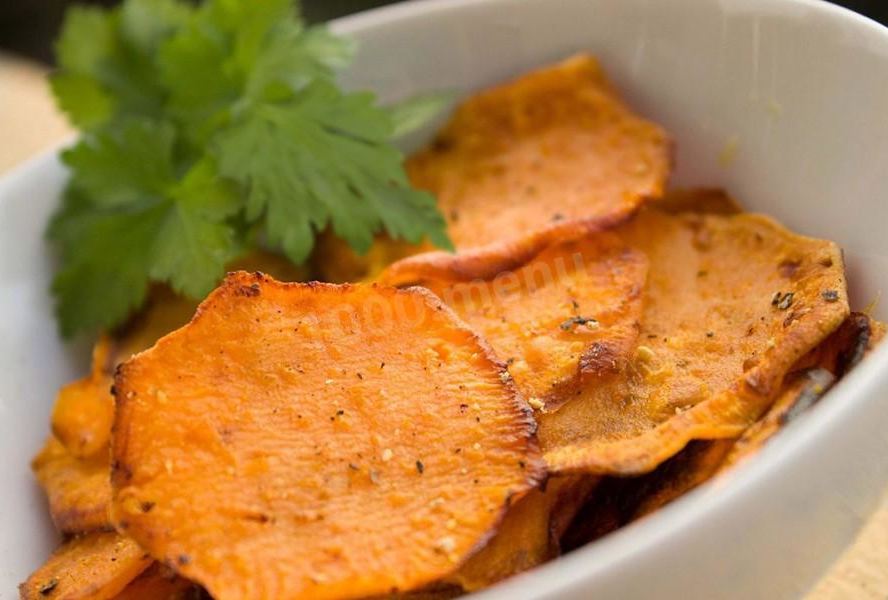 Картофельные чипсы в духовке