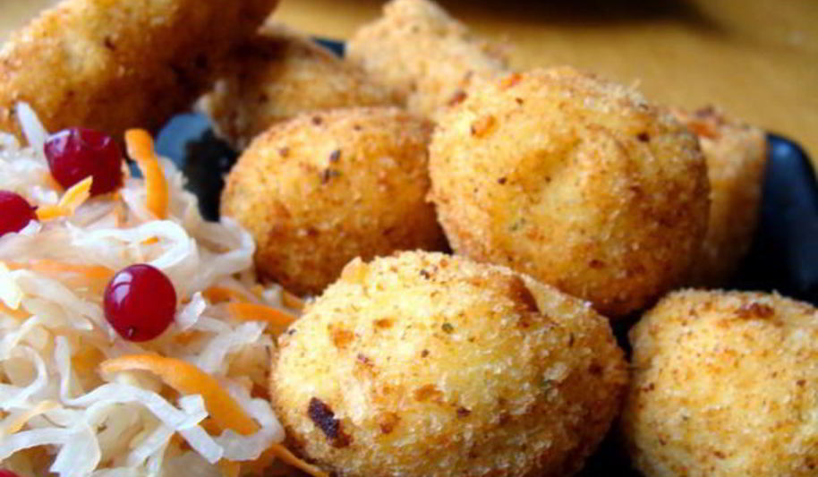 Рецепт картофельные крокеты с начинкой