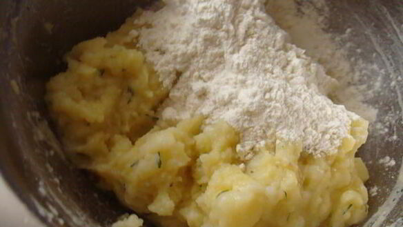 ШАГ 3. картофельные крокеты с начинкой