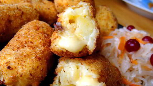 ШАГ 8. картофельные крокеты с начинкой