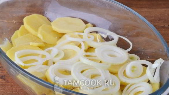 ШАГ 5. картошка с фаршем в духовке