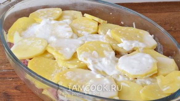 ШАГ 8. картошка с фаршем в духовке