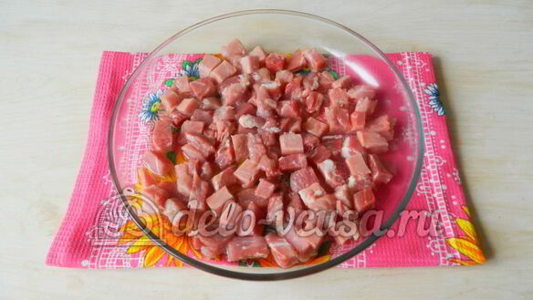 ШАГ 2. картошка с мясом в духовке